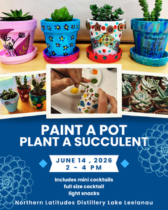 (Event Tickets) Sipping & Succulents: Paint a Pot 5/14/26